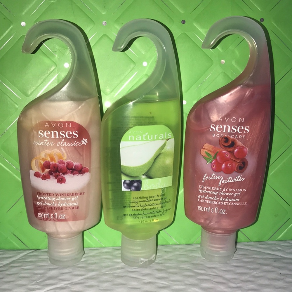 Avon Senses shower gel bundle